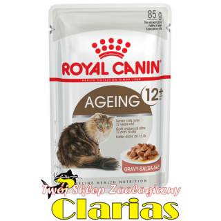 Royal Canin Feline Ageing +12 saszetka 85g - kawałki w sosie