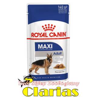 Royal Canin Maxi Adult 140g saszetka - karma dla psów dużych ras