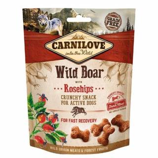Carnilove Dog SF Crunchy Wild Boar+Rosehips 200g - przekąska z dzika dla aktywnych psów