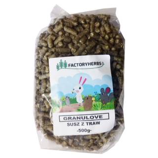FactoryHerbs GranuLove susz z traw 500g - granulat dla królików i gryzoni