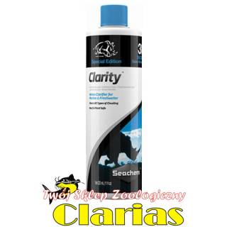 Seachem Clarity 250ml +30% GRATIS - klaruje wodę