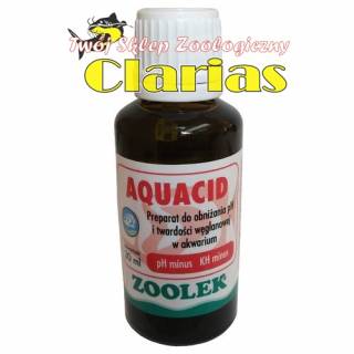 ZOOLEK Aquacid 30ml - obniża pH i twardość węglowadonową