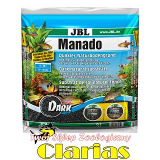 JBL Manado DARK 3L - Ciemne naturalne podłoże do akwariów
