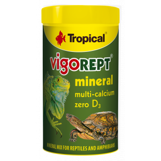 Tropical Vigorept Mineral 100ML/60G - MINERAŁY DLA GADÓW I PŁAZÓW