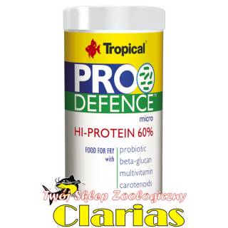 TROPICAL Pro Defence Micro 100ml/60g - pokarm z probiotykiem dla narybku