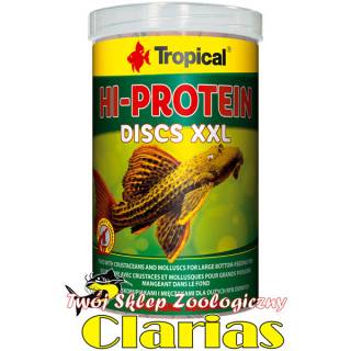 Tropical Hi-Protein Disc XXL 250ML/125G - pokarm dla dużych ryb dennych